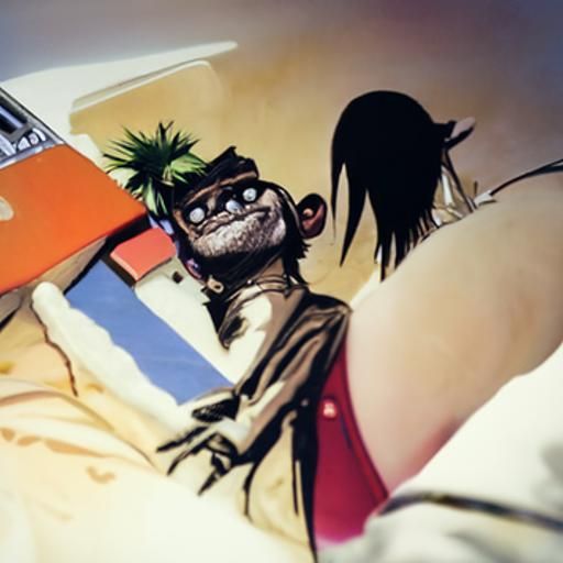 gorillaz by jamie hewlett