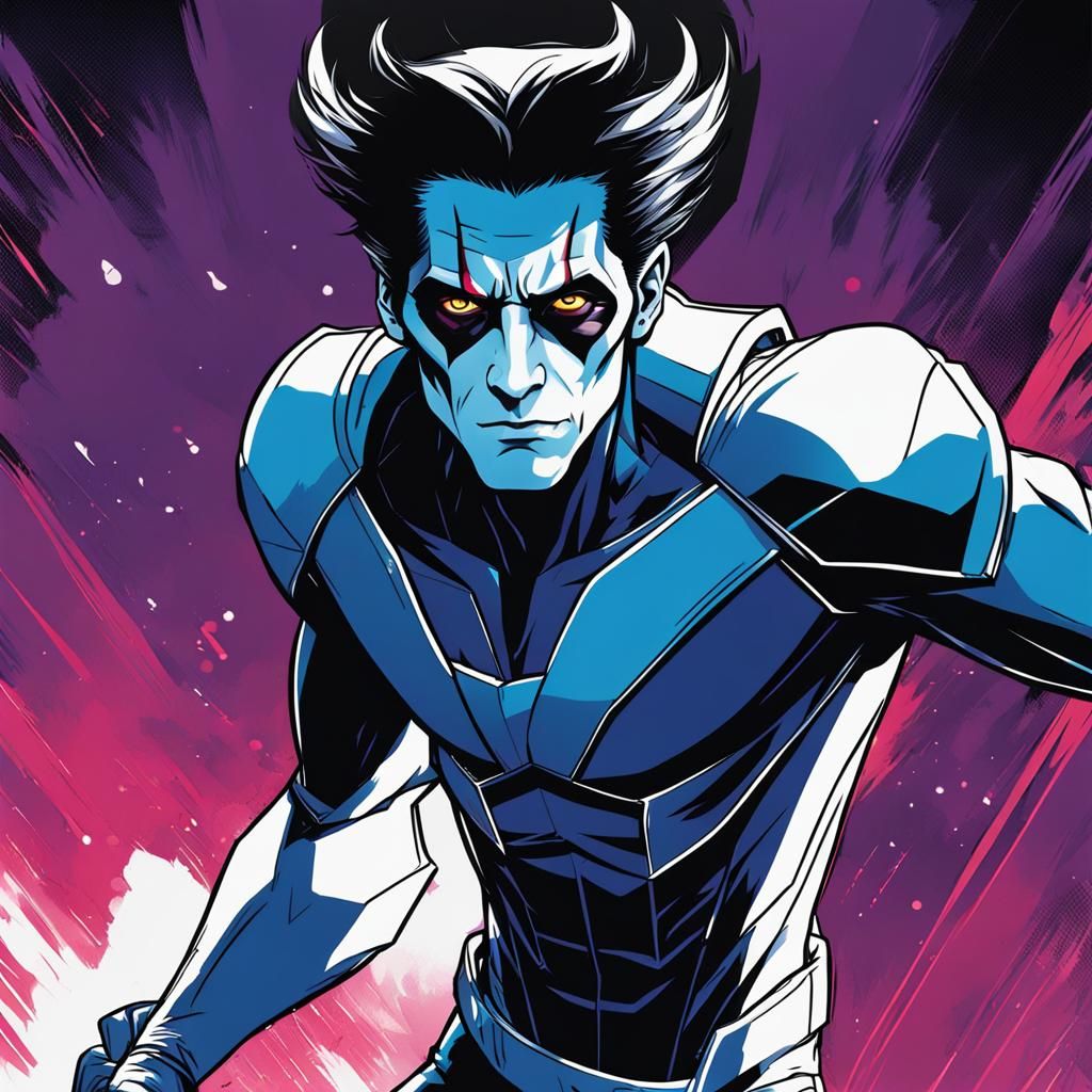 Jared Leto as Nightcrawler - AI Generated Artwork - NightCafe Creator