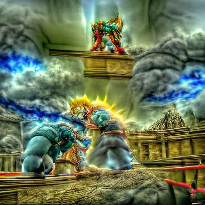 Battle of the gods HDR