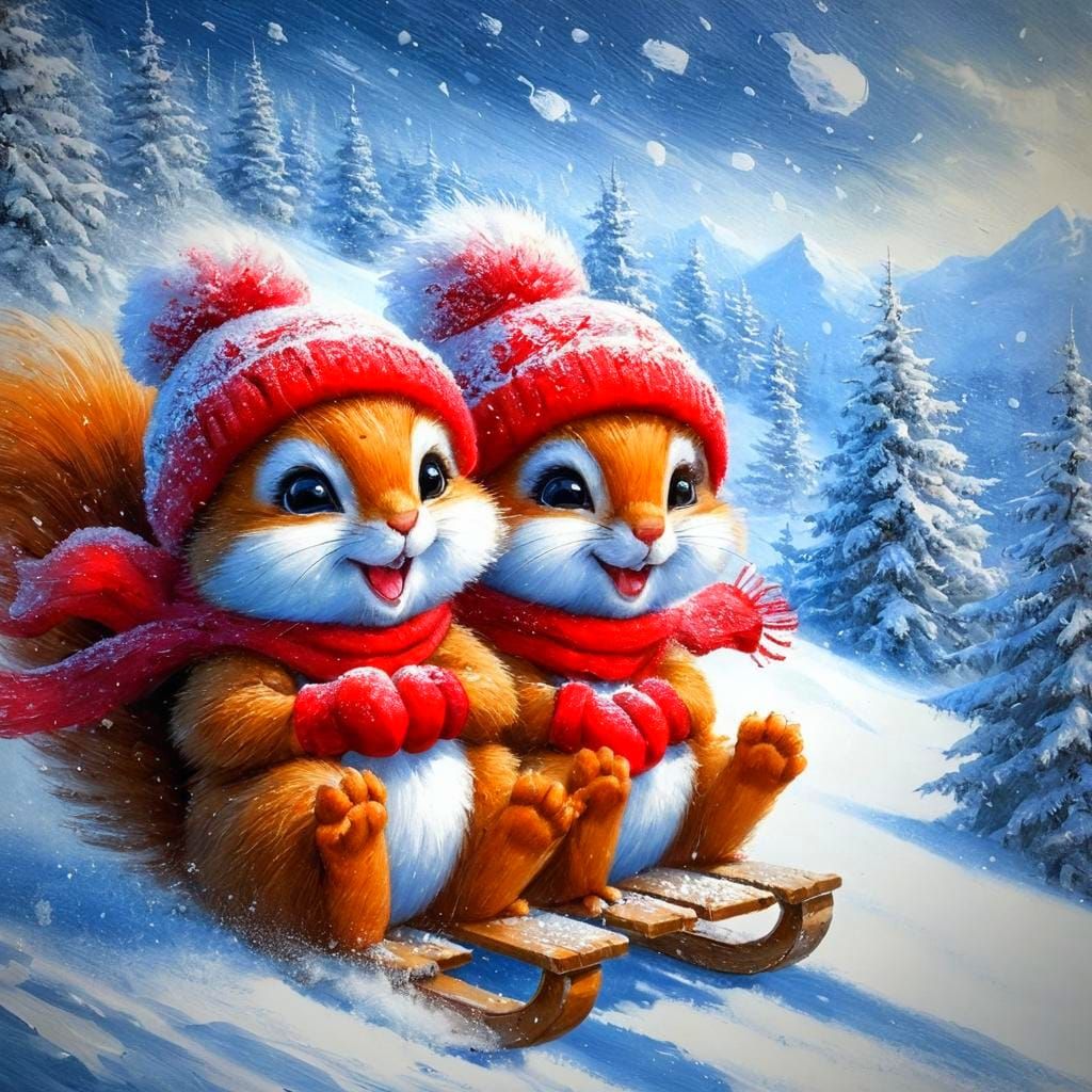 A fun winter walk...