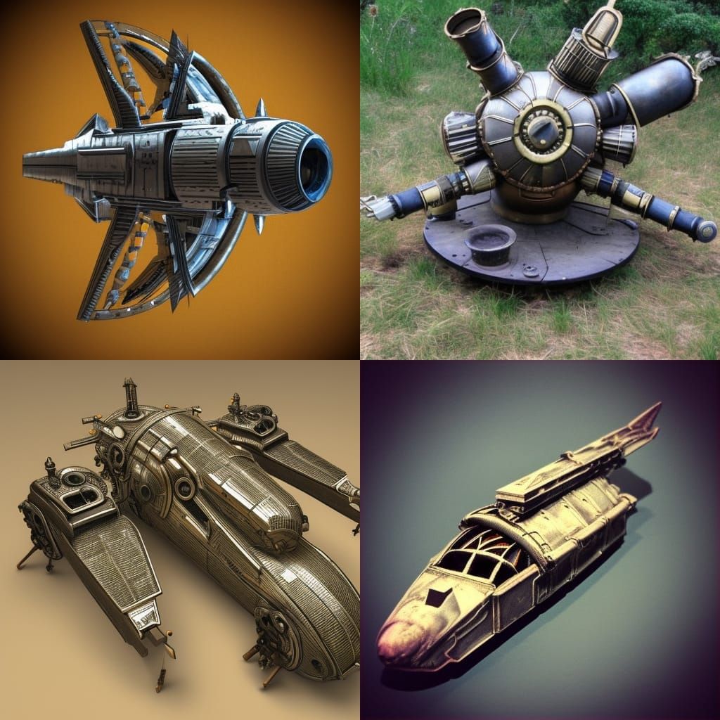 Steampunk Spaceships