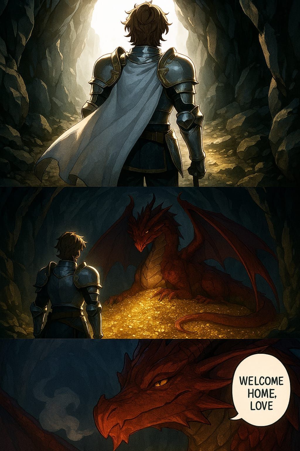 Knight and the Dragon