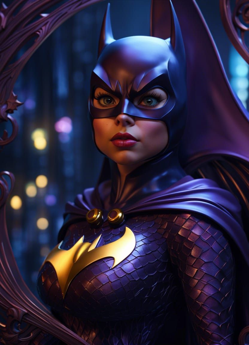 Batgirl - AI Generated Artwork - NightCafe Creator