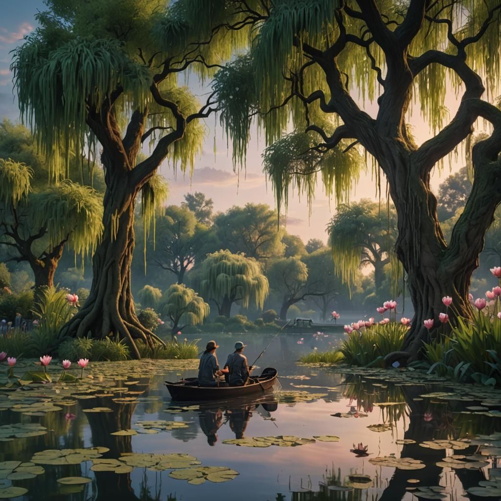 fishing in the morning  by @thane of fyfe