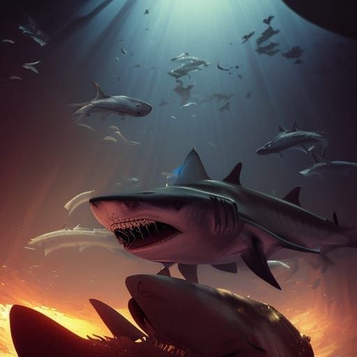 shark - AI Generated Artwork - NightCafe Creator