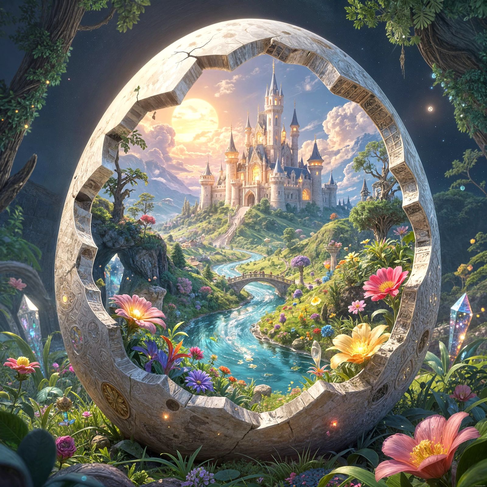 a magical ethereal egg  by @arch lolo