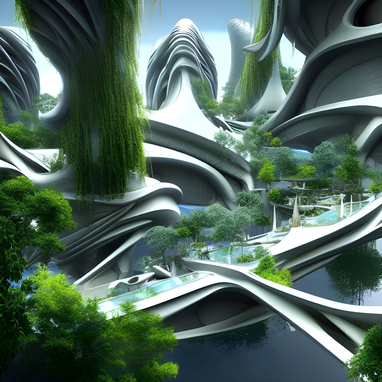 Self Sustainable Structures In 2050 undefined