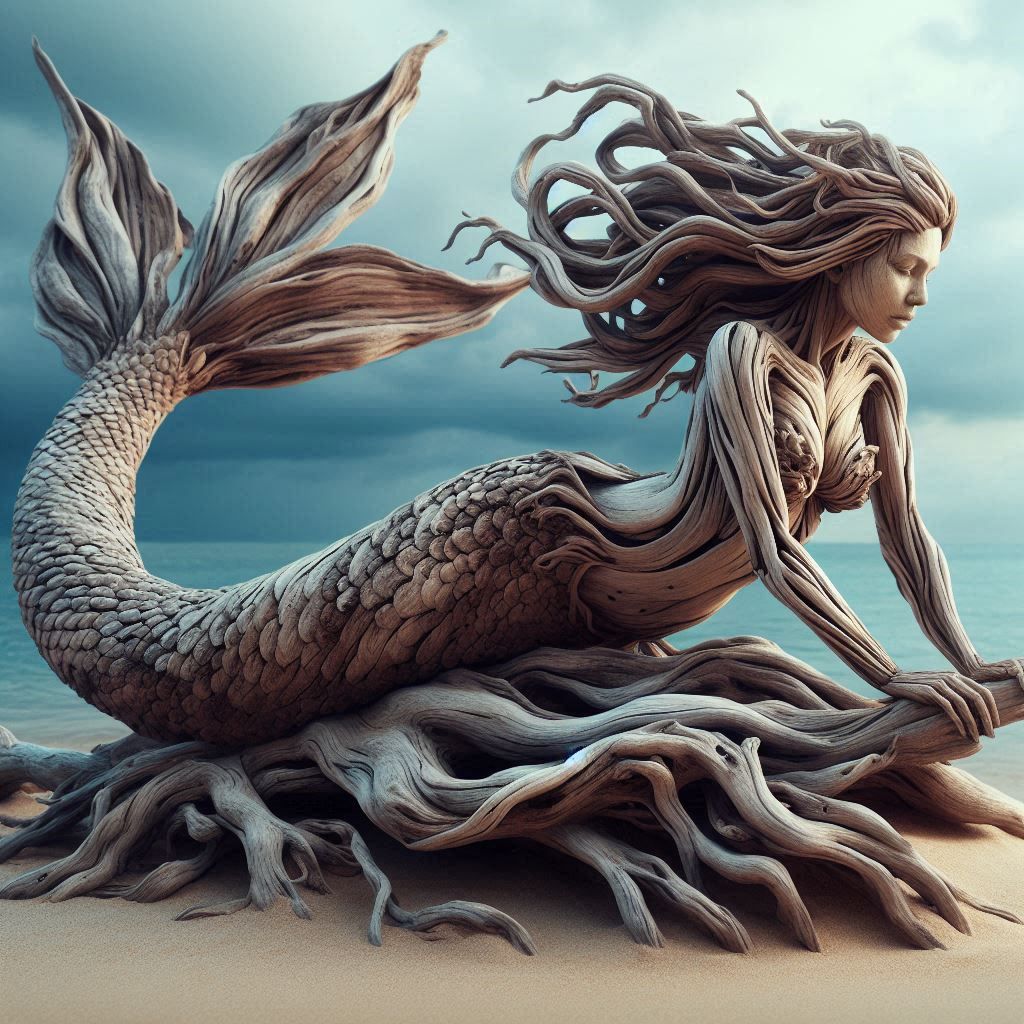 Driftwood Mermaid