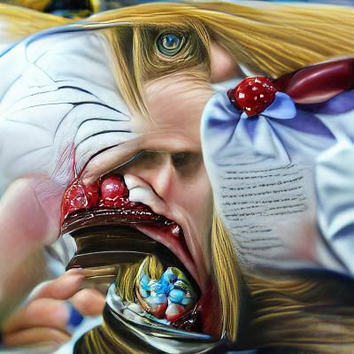 Alice in wonderland.