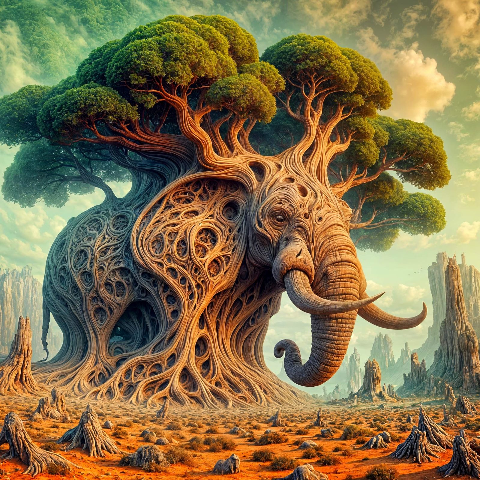 There's this legend about a mystic tree...