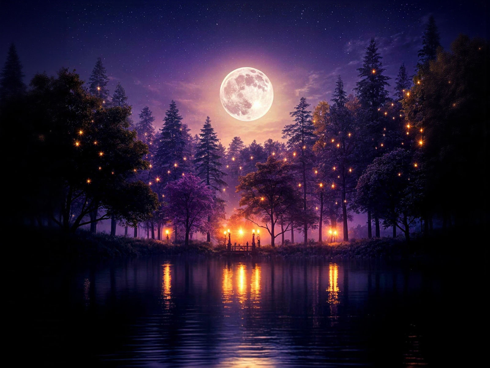 Enchanted night  by @Lilsilverfish