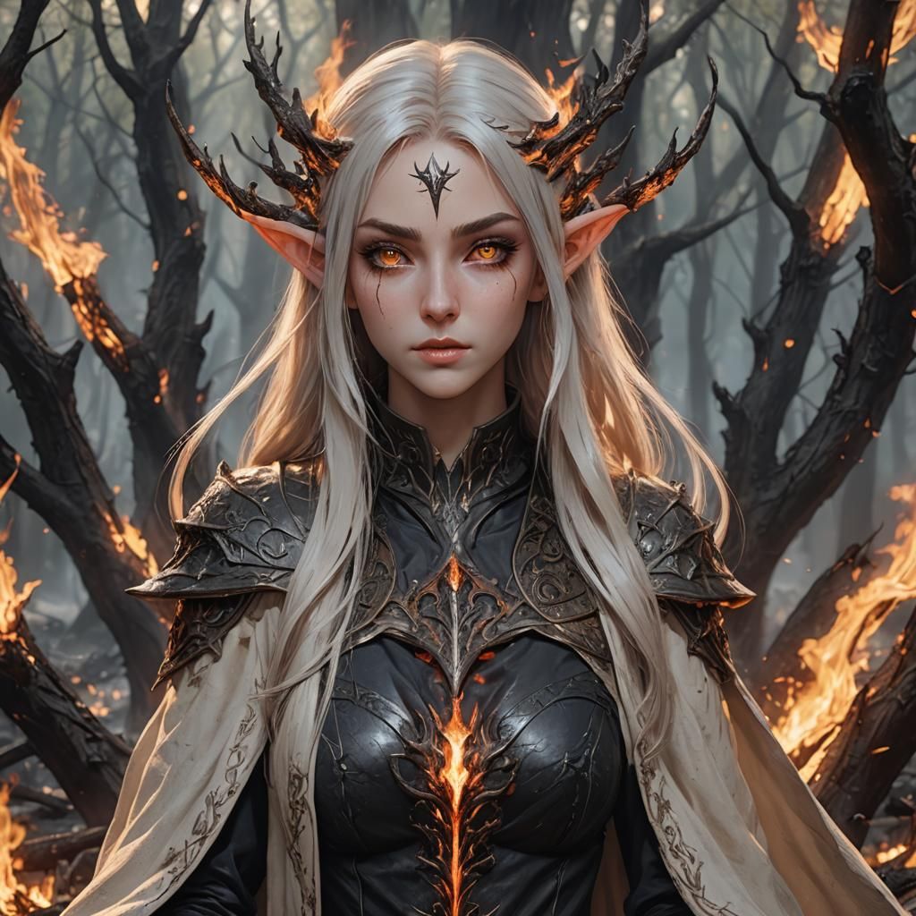 Fire Mage (Randoms) - AI Generated Artwork - NightCafe Creator