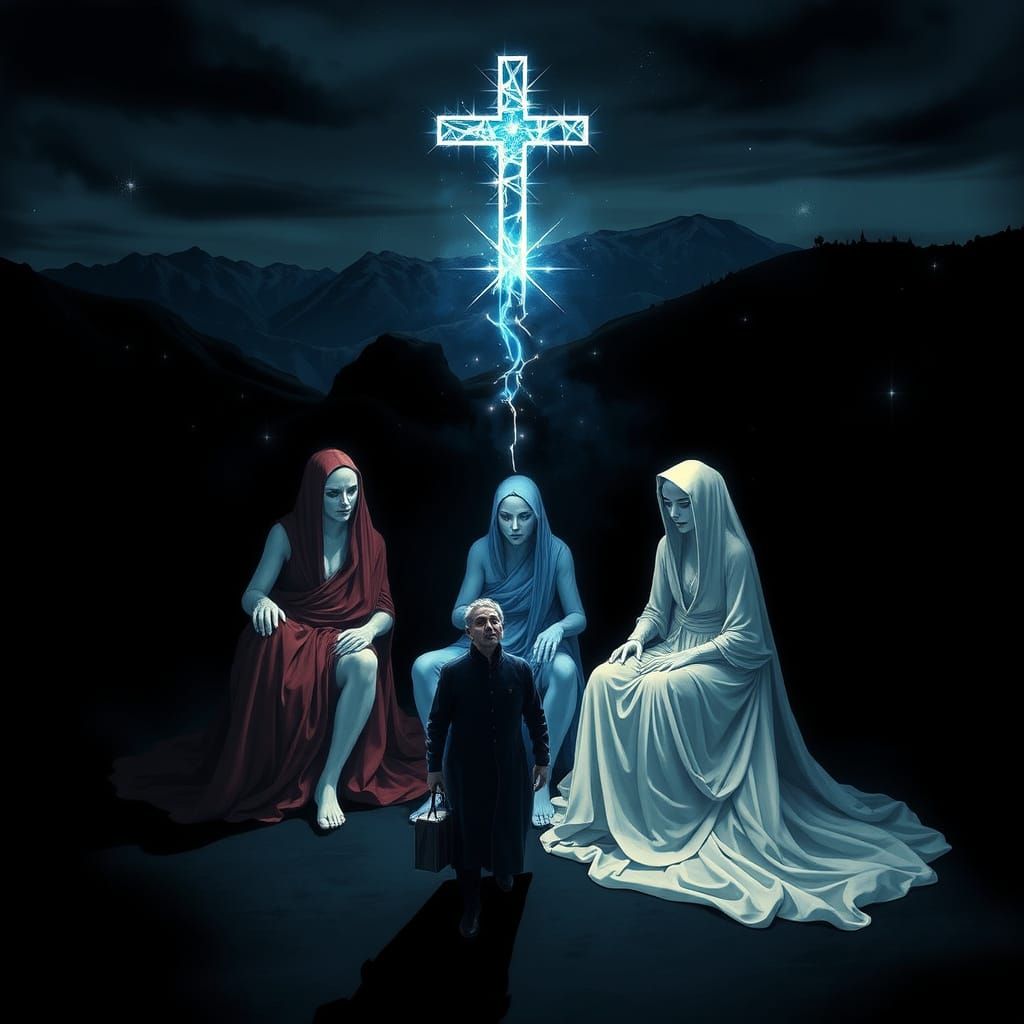 Ethereal Halo of a Winning Spirit