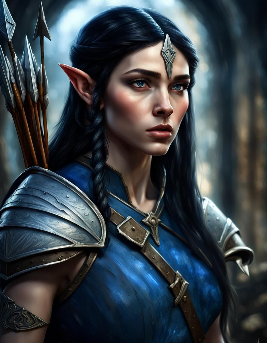 Archer elf 🧝🏻‍♀️🏹 - AI Generated Artwork - NightCafe Creator