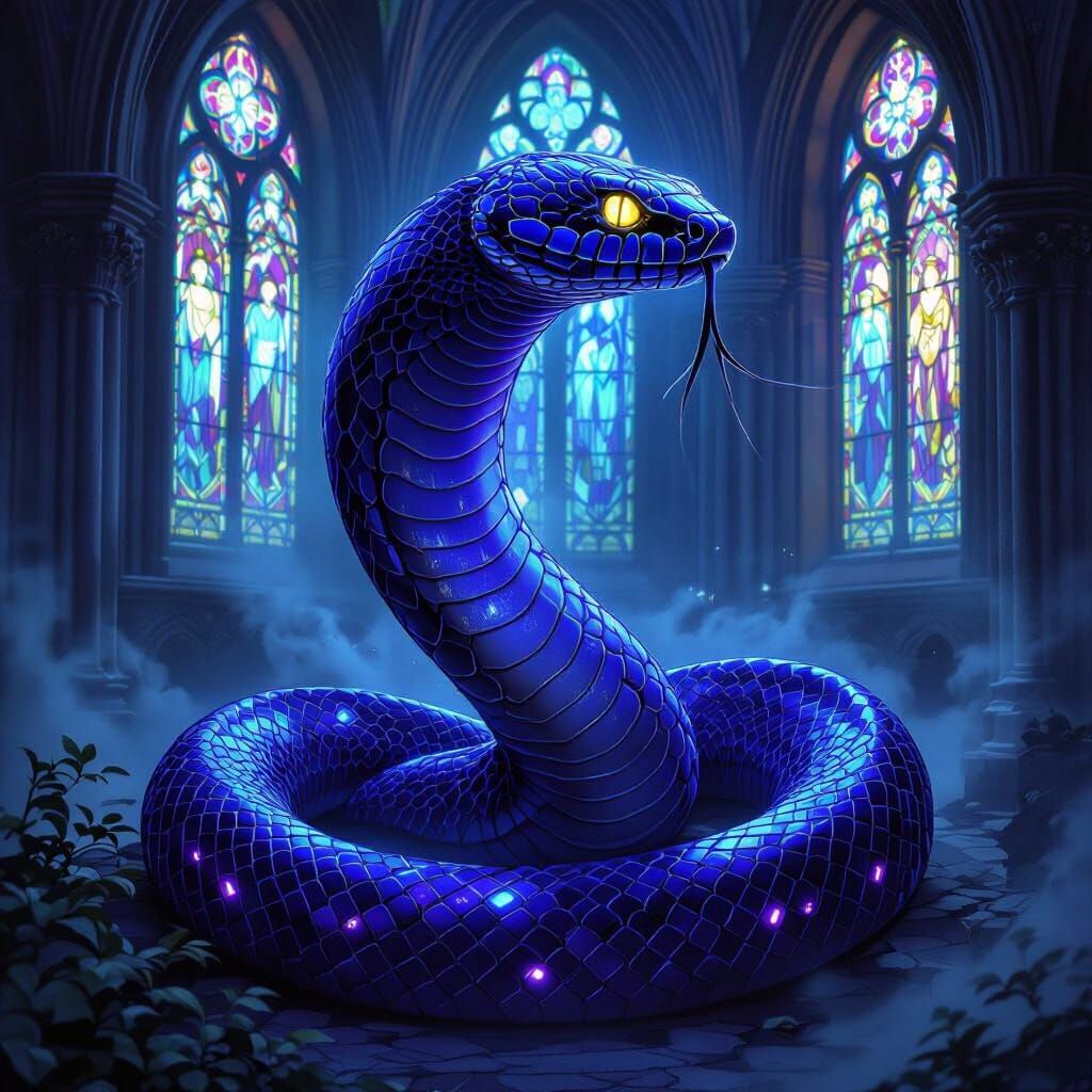 There are Snakes in the Cathedral Garden