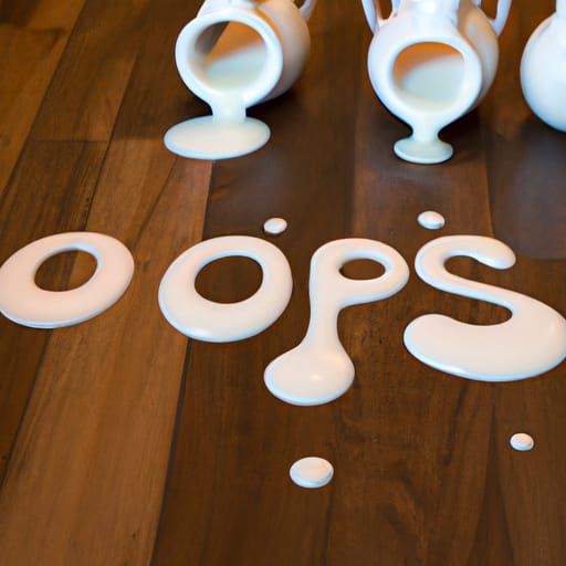 Spilled milk  by @undefined