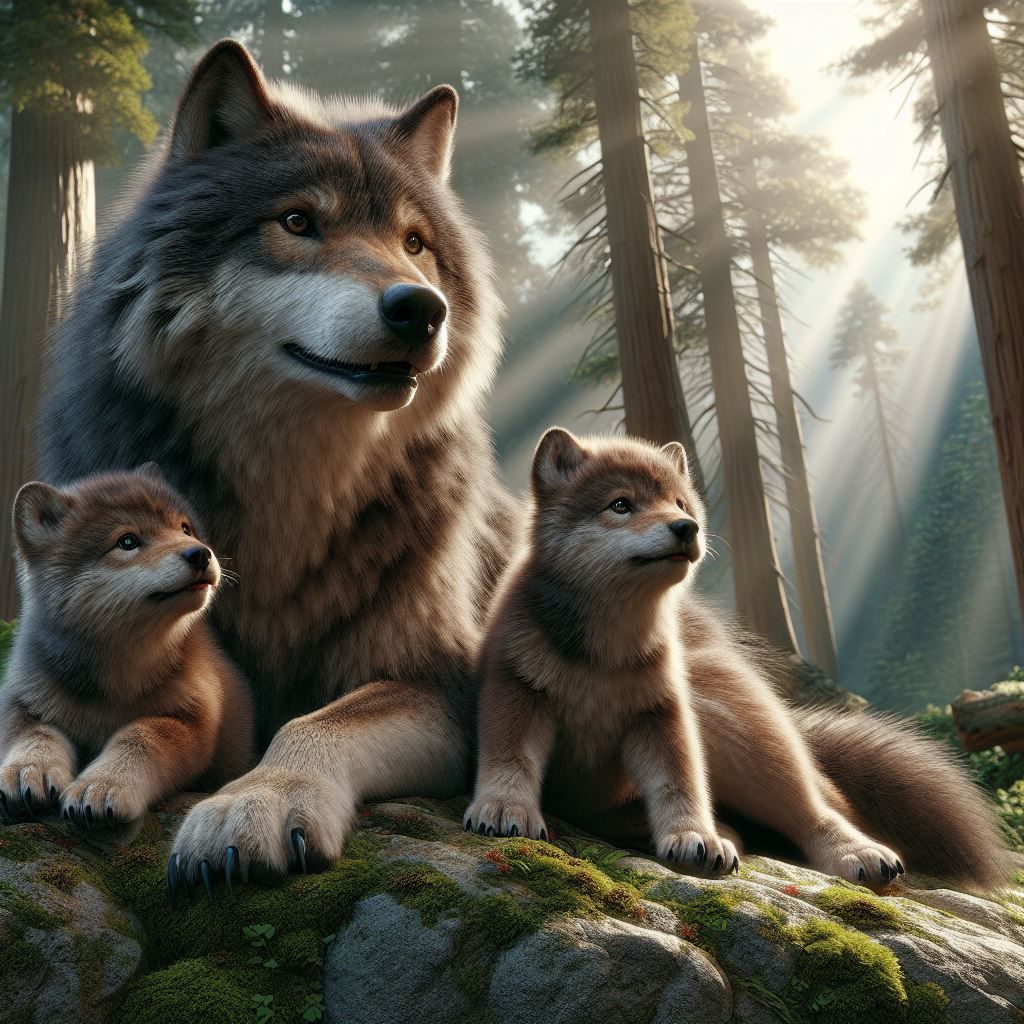 Wolfs - AI Generated Artwork - NightCafe Creator