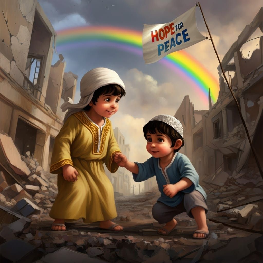 Hope for Peace  by @rrruss