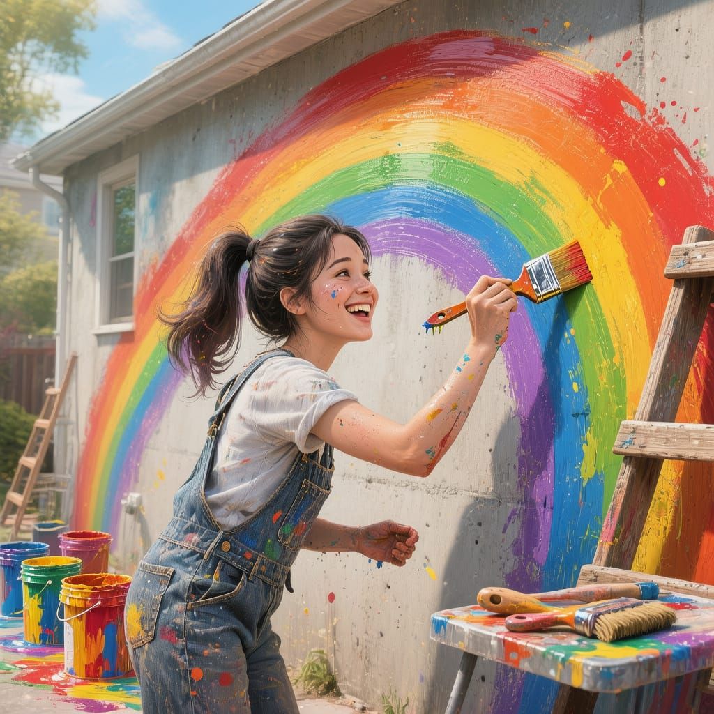 Bringing bright colors to my life