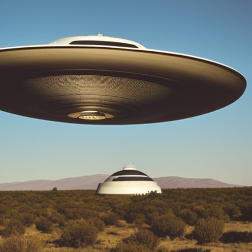 UFOS are flying saucers - AI Generated Artwork - NightCafe Creator