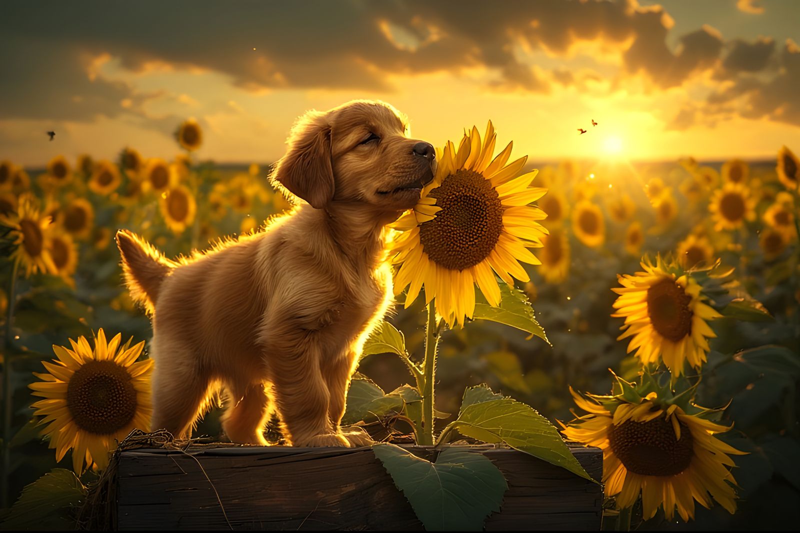 I LOVE MY SUNFLOWER !