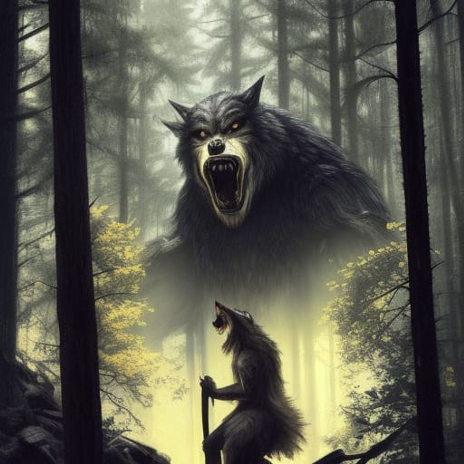 giant werewolf