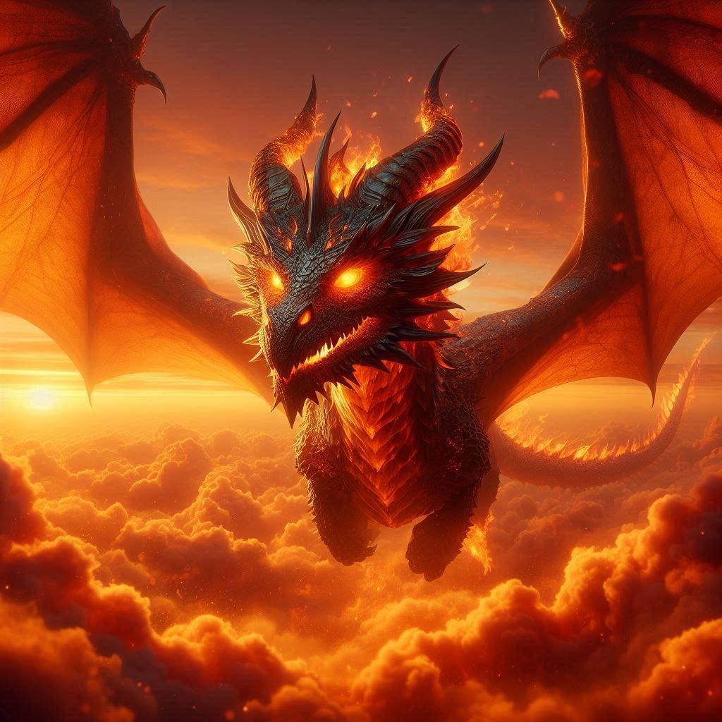 „Apocalyptic Wyrm – Harbinger of Doom“