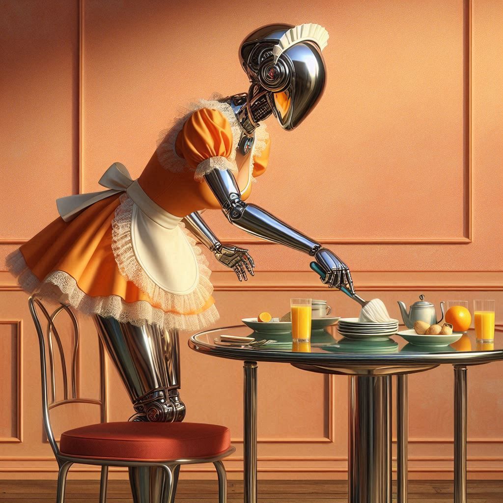 Clearing Away the Breakfast Dishes