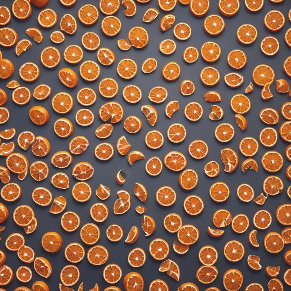 Not An Artistic Orange Themed Background  by @Anna Amore