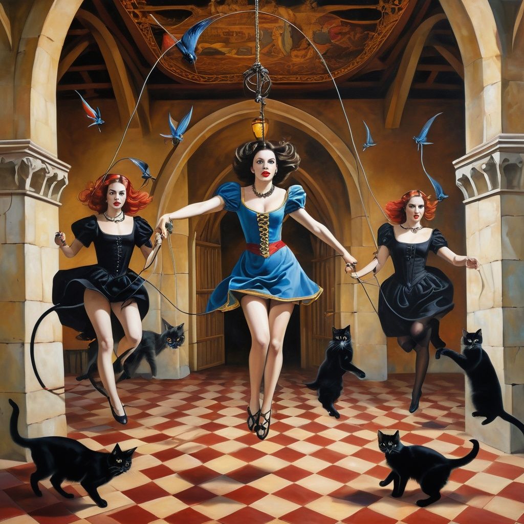 Skip-Rope in the Castle