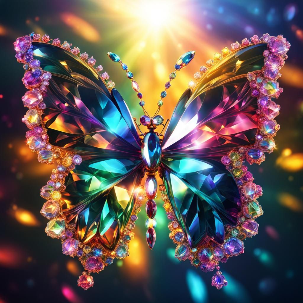 Crystalfly  by @Hani