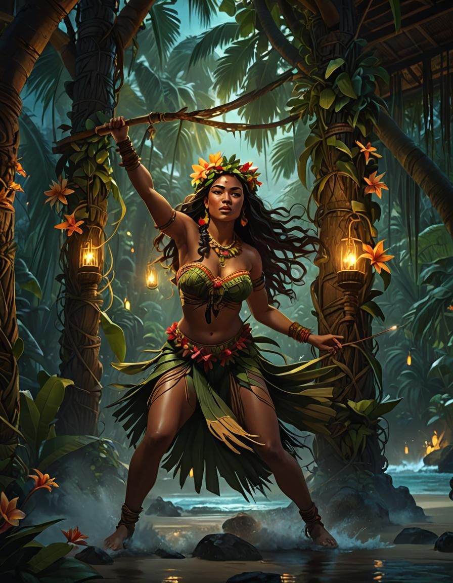 Hula girl