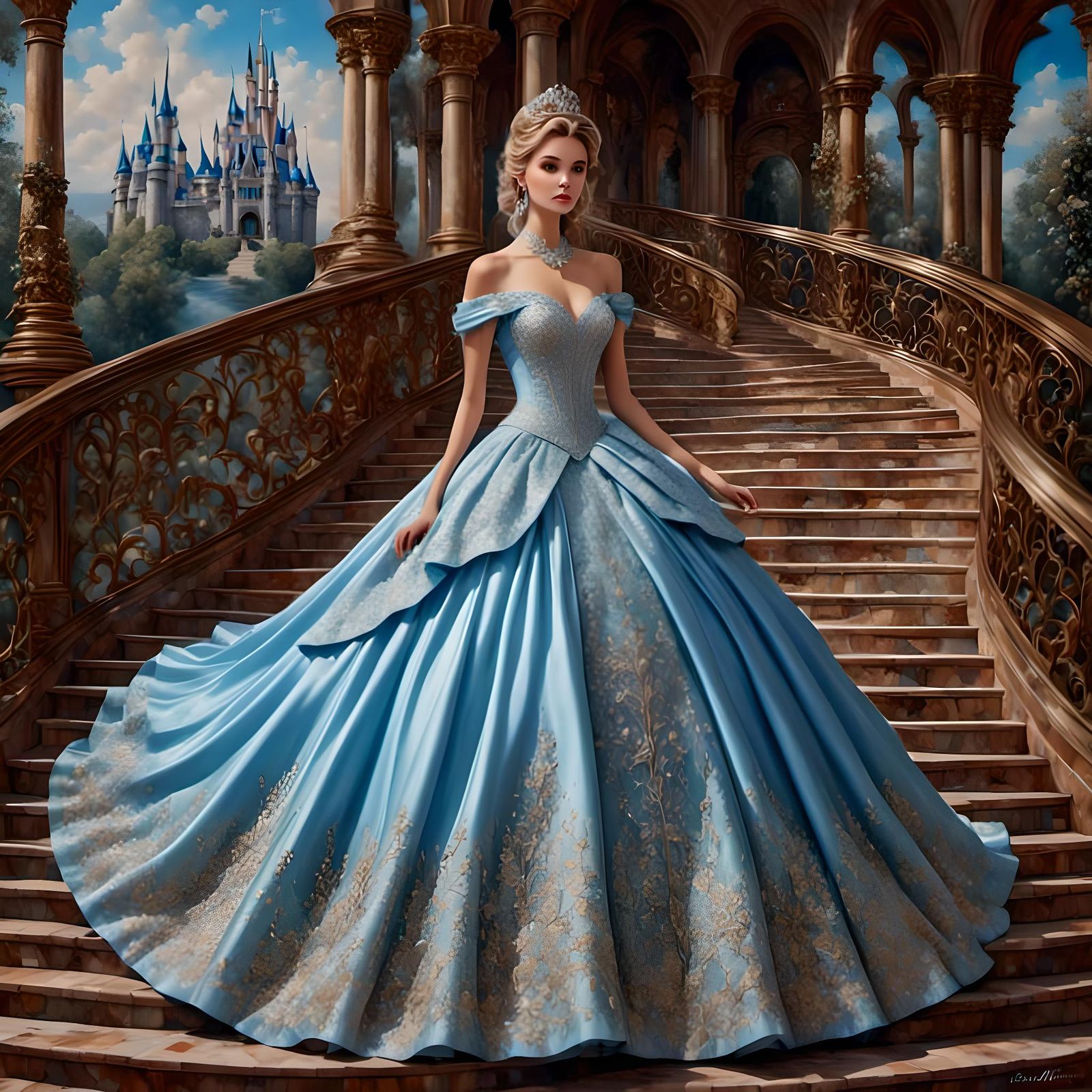 <lora:Beautiful Princess:1.0> highly detailed, amazing depth...
