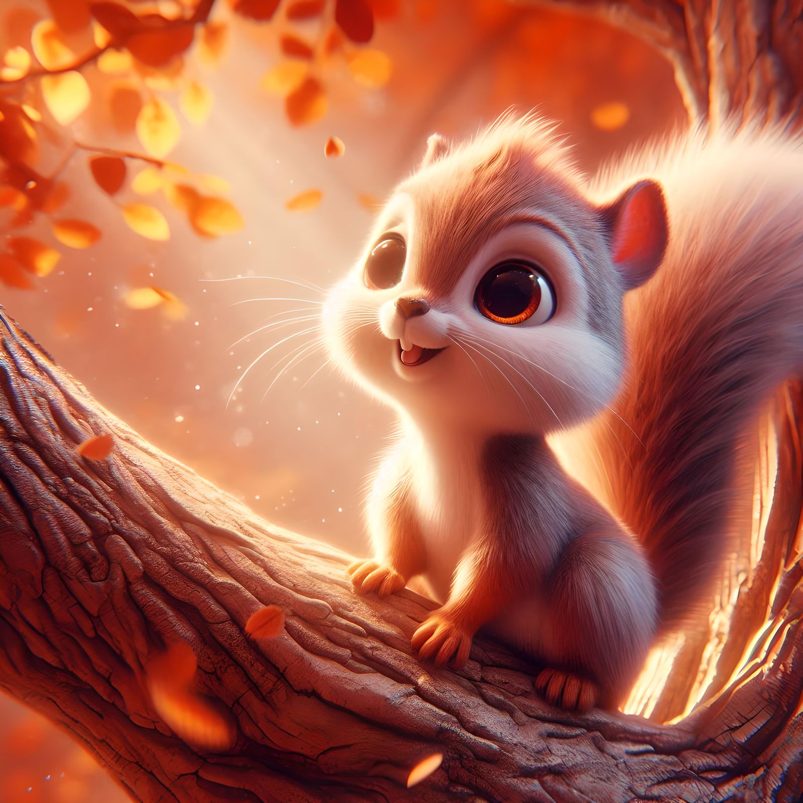 Keep calm and squirrel on!