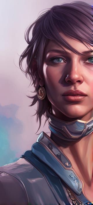 head and shoulders portrait, 8k resolution concept art portr...