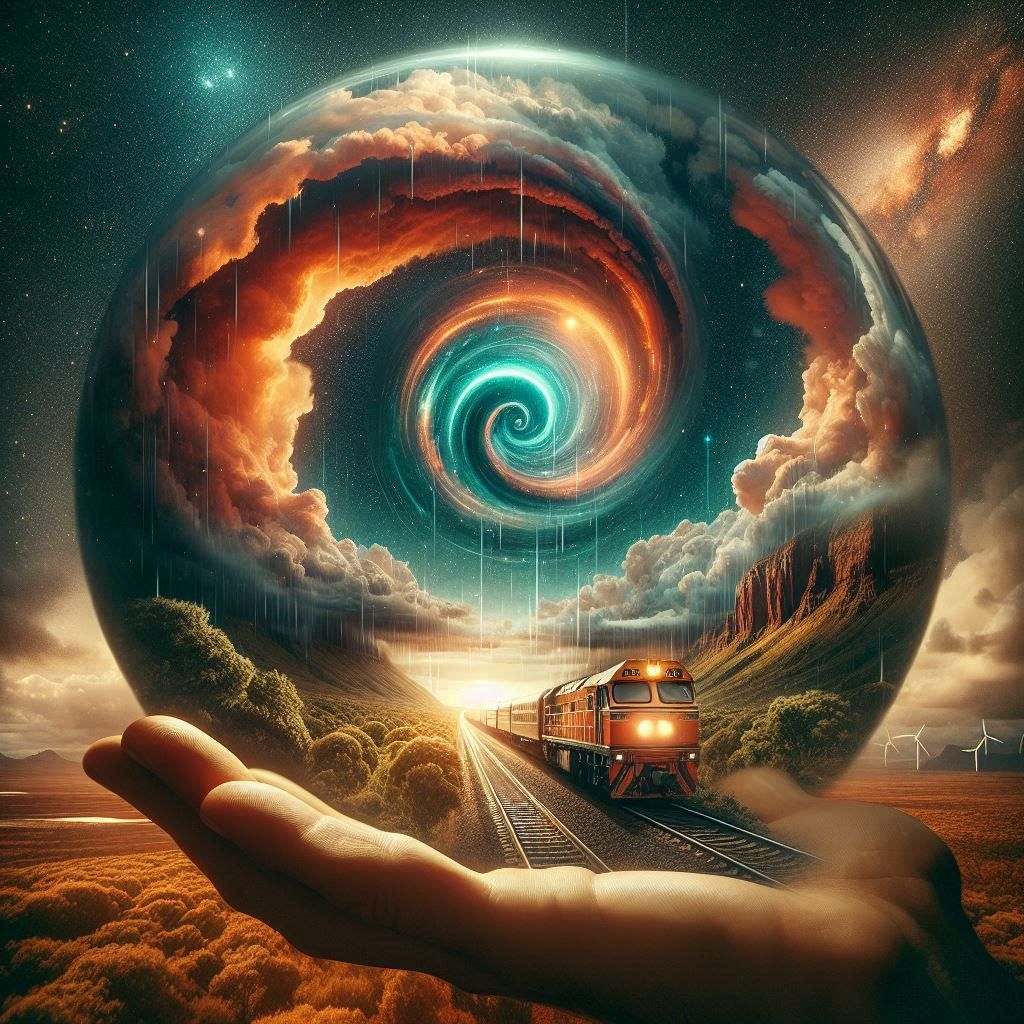 The last train out of Surreal Station