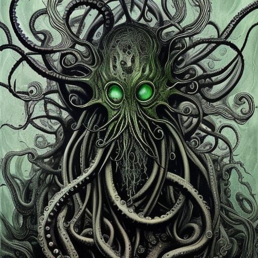 The Fear and the Madness - Chthulu - AI Generated Artwork - NightCafe ...