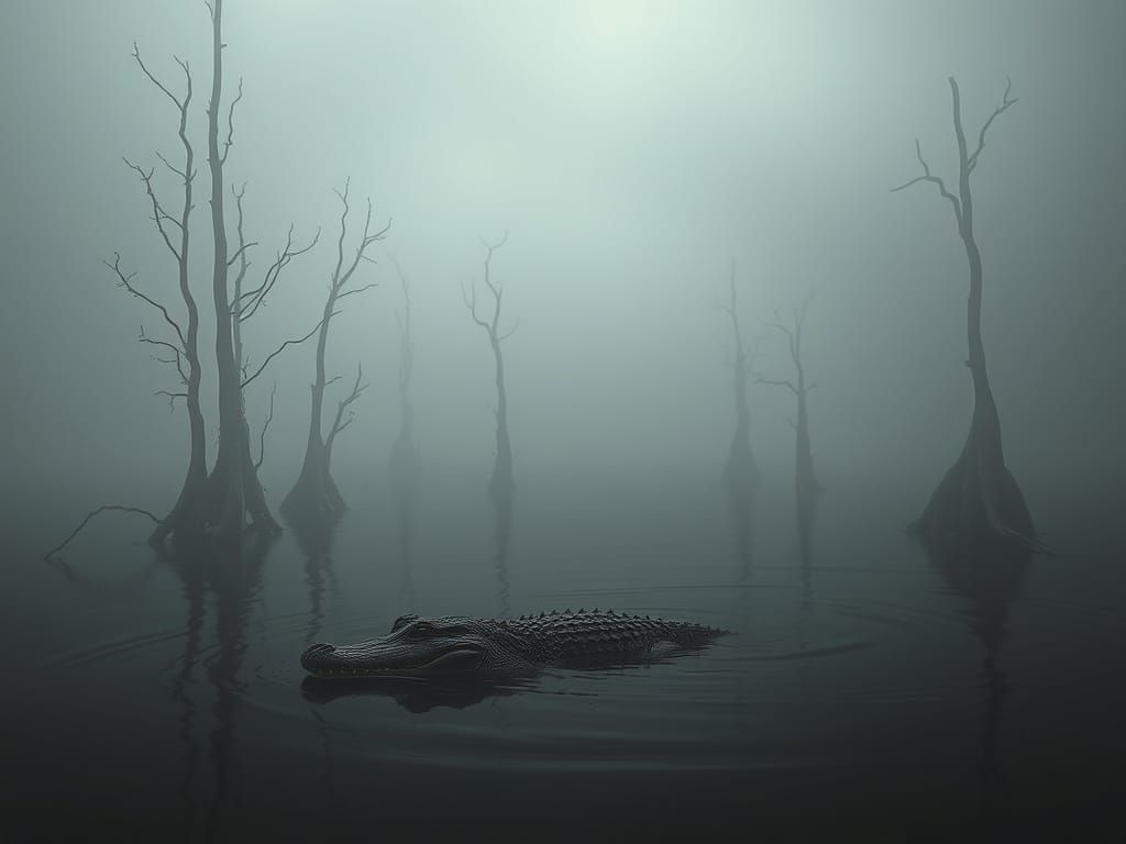 gator  by @Bob Sherunkel