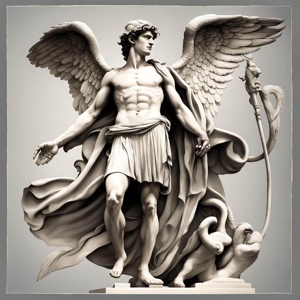 God of travel and messenger(greek roman mythology:Hermes), (Agile and ...