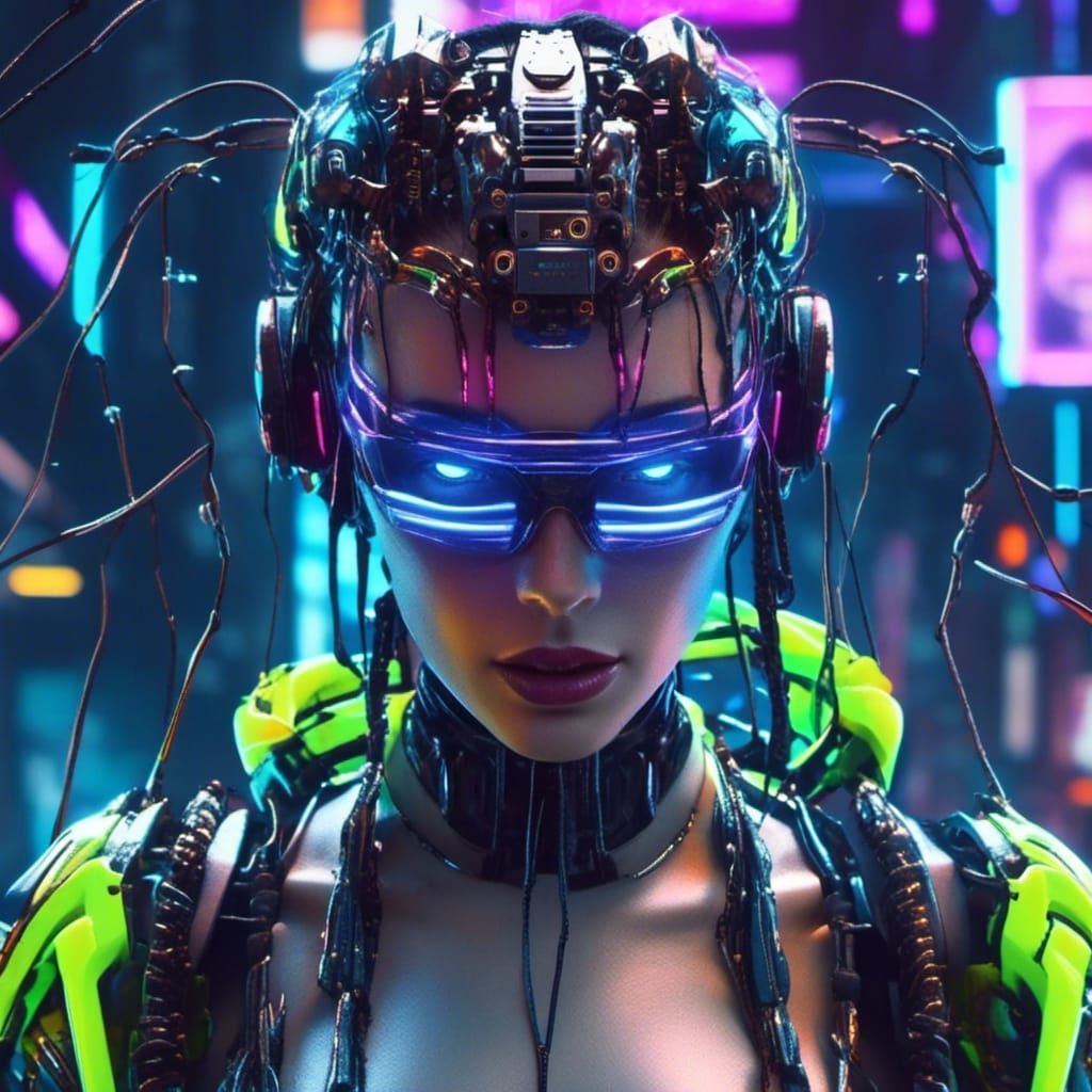 <lora:CYBERPUNK:1.0> beautyful cyber punk 2077 style persons, neon, neon blue, neon green, neon purple, impressive details, 8k resolution, p...