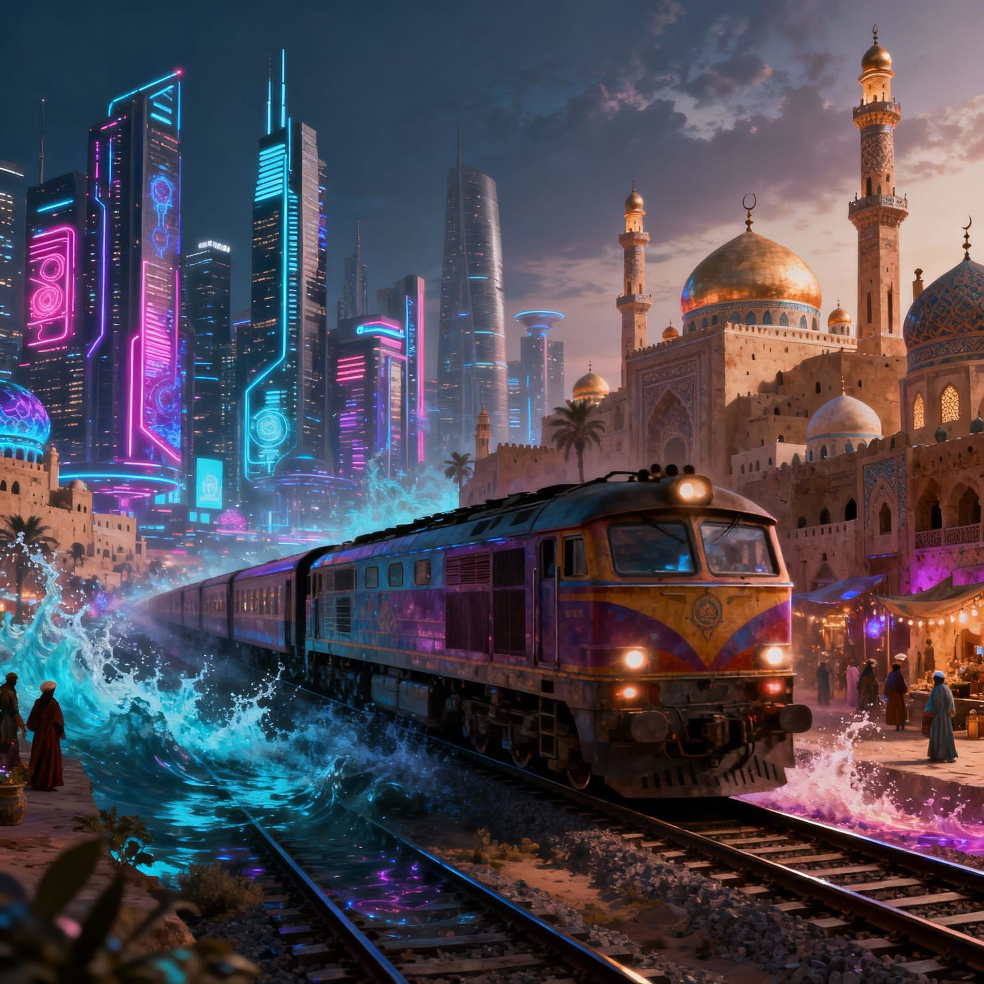 A floating island. - Start Image 2