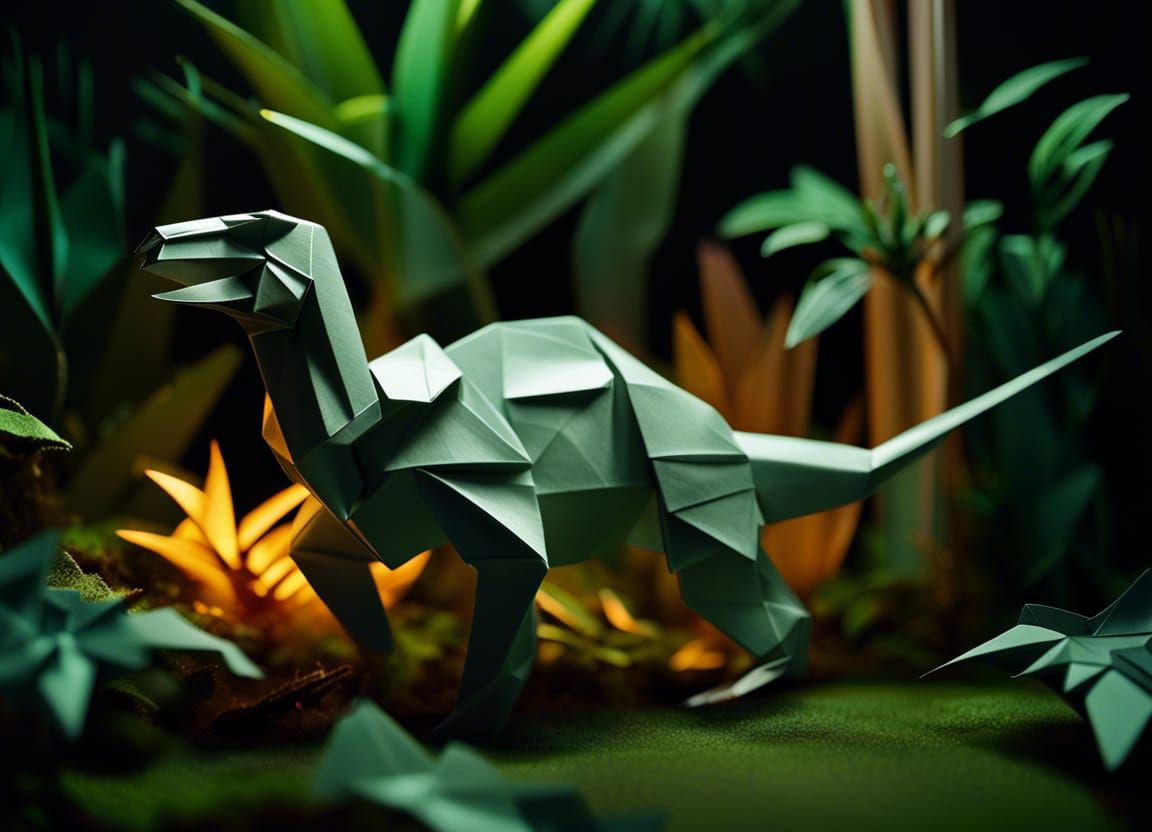 Origami Jurassic World