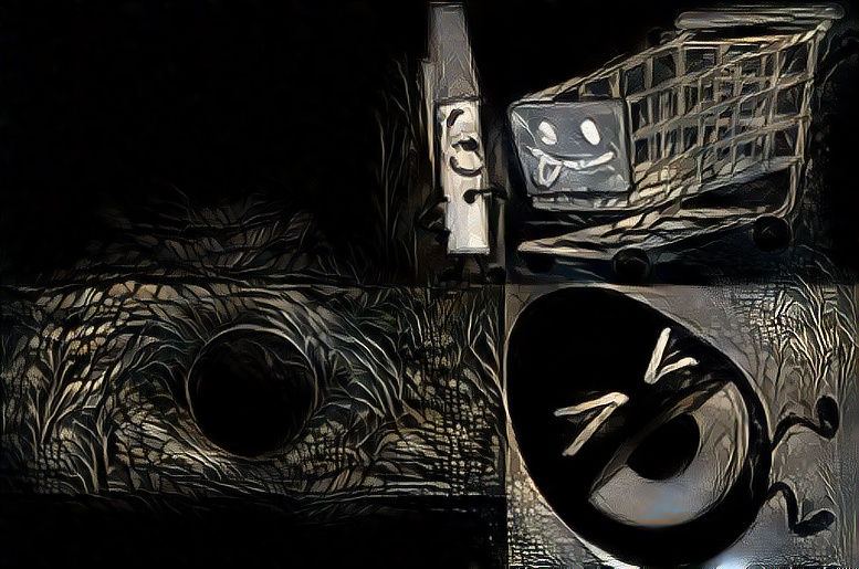 Pen, Shopping Cart, Black Hole, and Avocado (Peter Carl Faberge and ancient Roman mosaics)
