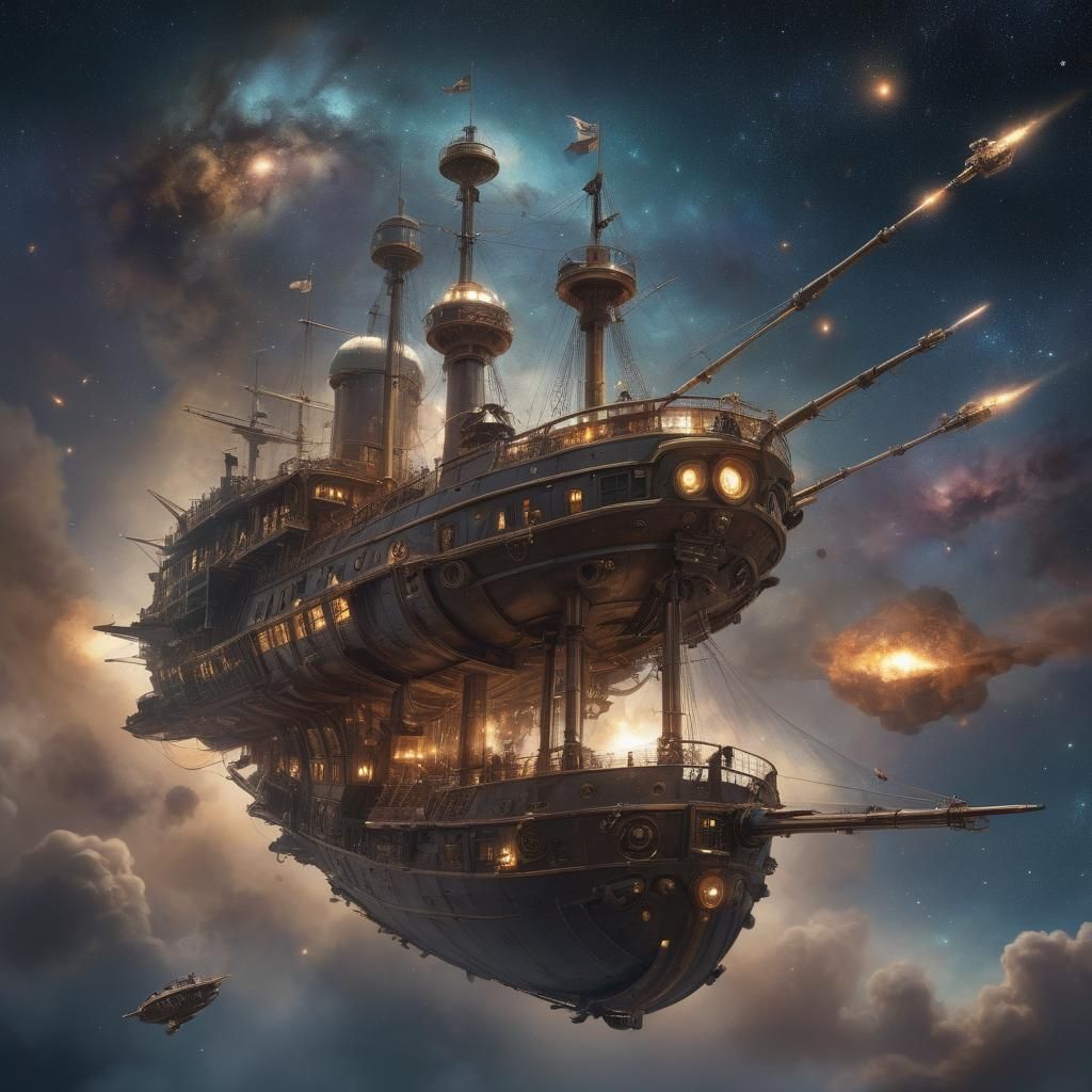 Steampunk Ship