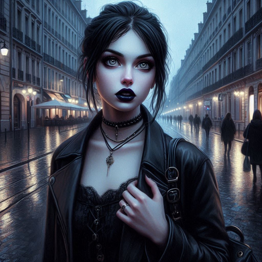 Les filles gothiques du quartier Saint-Jean, Lyon - 6