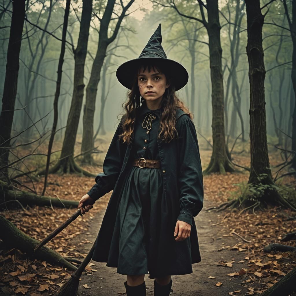 Young Witch from Terry Prachet book