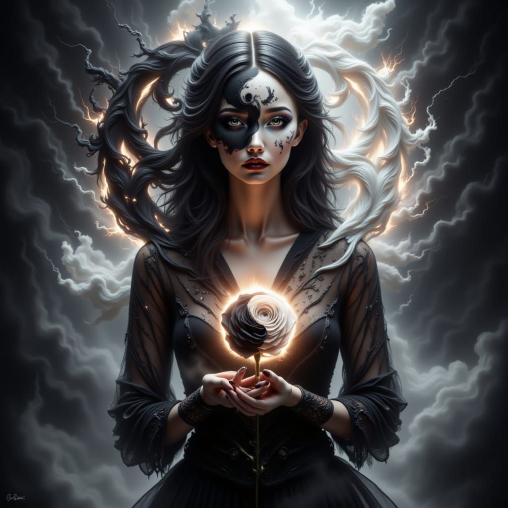 The BWYinYang of Red