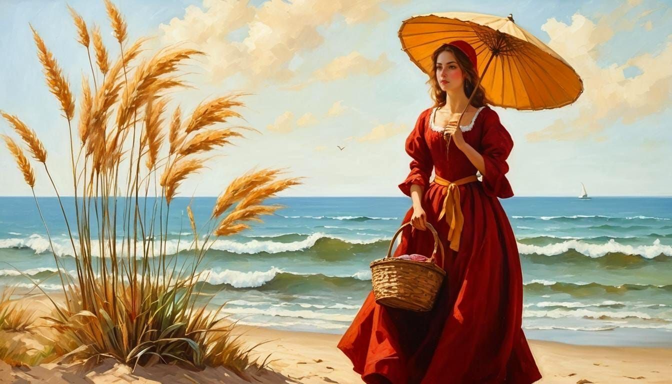 Beach holidays, 15th century, to meet your loved one!  by @Hugo Raul