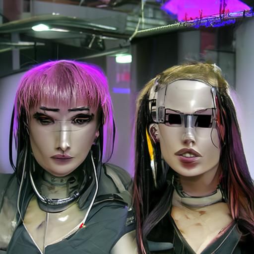 Cyberpunk fembots