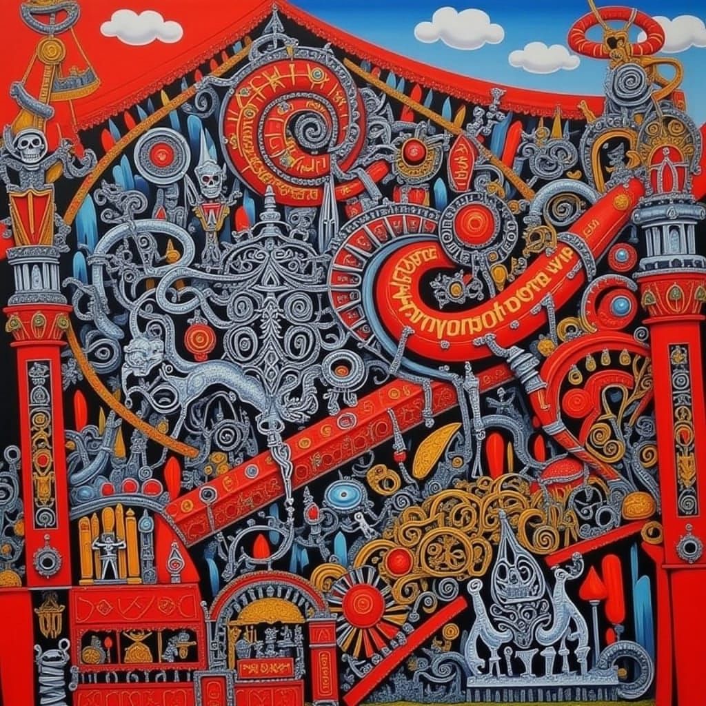  <lora:FULLMETAL CIRCUS:1.0>